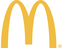 Golden arches McDonald's logo