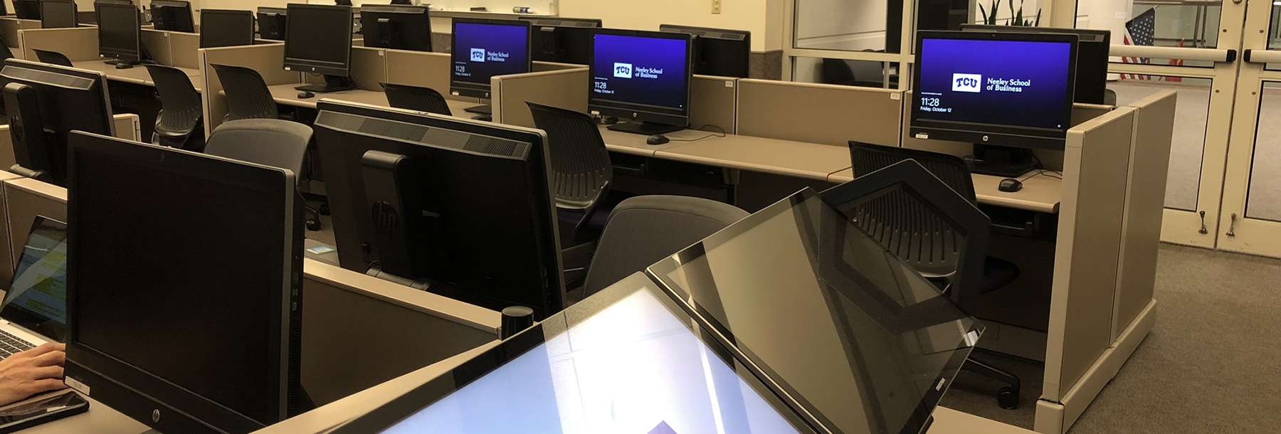 school computer room