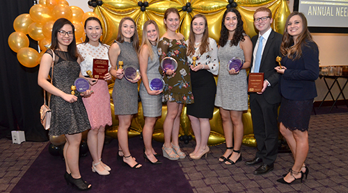 Section Image: Neeley Awards Banquet honorees 