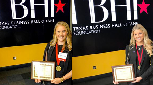 Section Image: Texas Business Hall of Fame awardees 