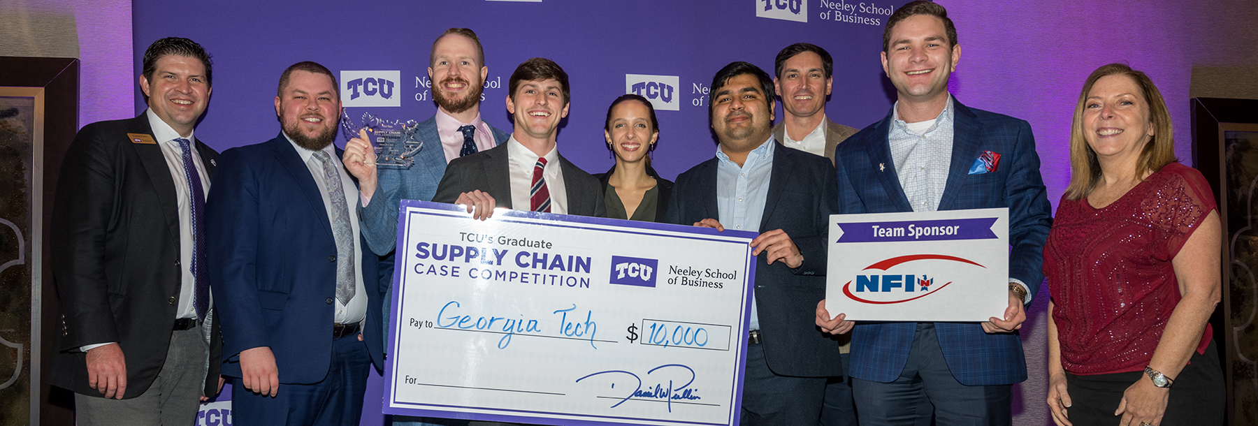 University Team Wins Prestigious Supply Chain Contest with