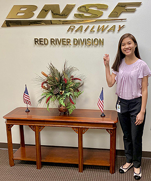 Serena Nguyen at BNSF