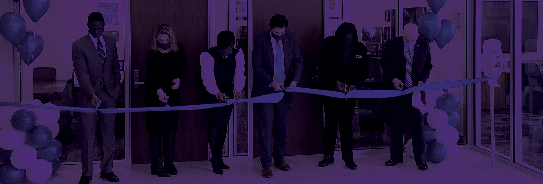 Section Image: Cutting the ribbon 