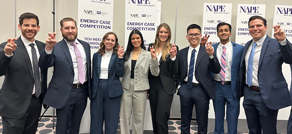 NAPE Neeley team members with their Frogs Up
