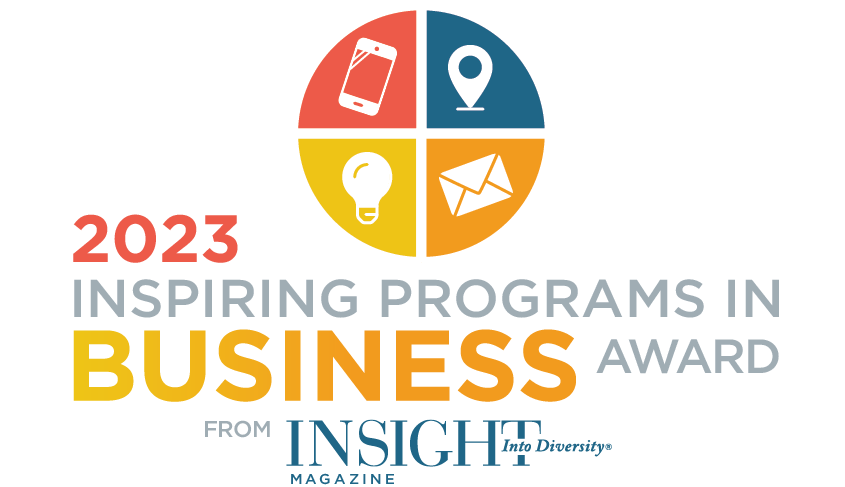2023 Inspiring Programs in Business Award from Insight into Diversity Magazine