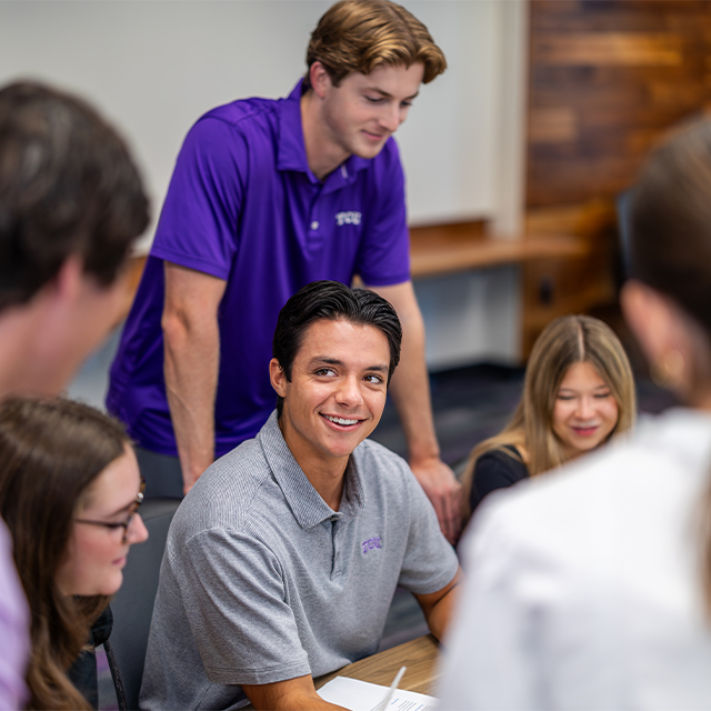TCU Neeley School of Business undergraduate students