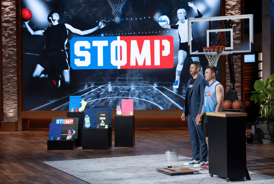 Neeley alumnus pitches STOMP with co-founder of business on Shark Tank.