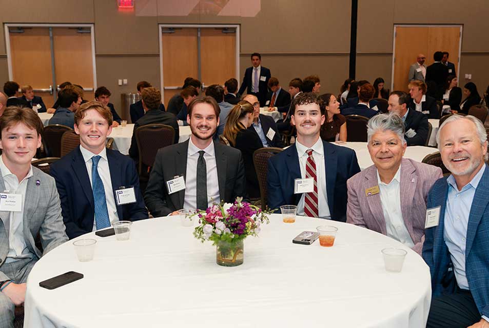 Neeley Mentorship Program banquet